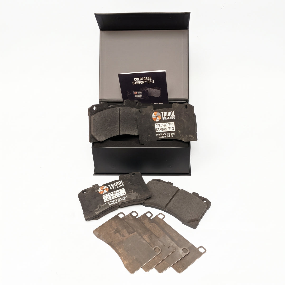 Tribol Coldforge CF-3 S03 (GR Yaris) – Carbon Fibre Front Track Brake Pads
